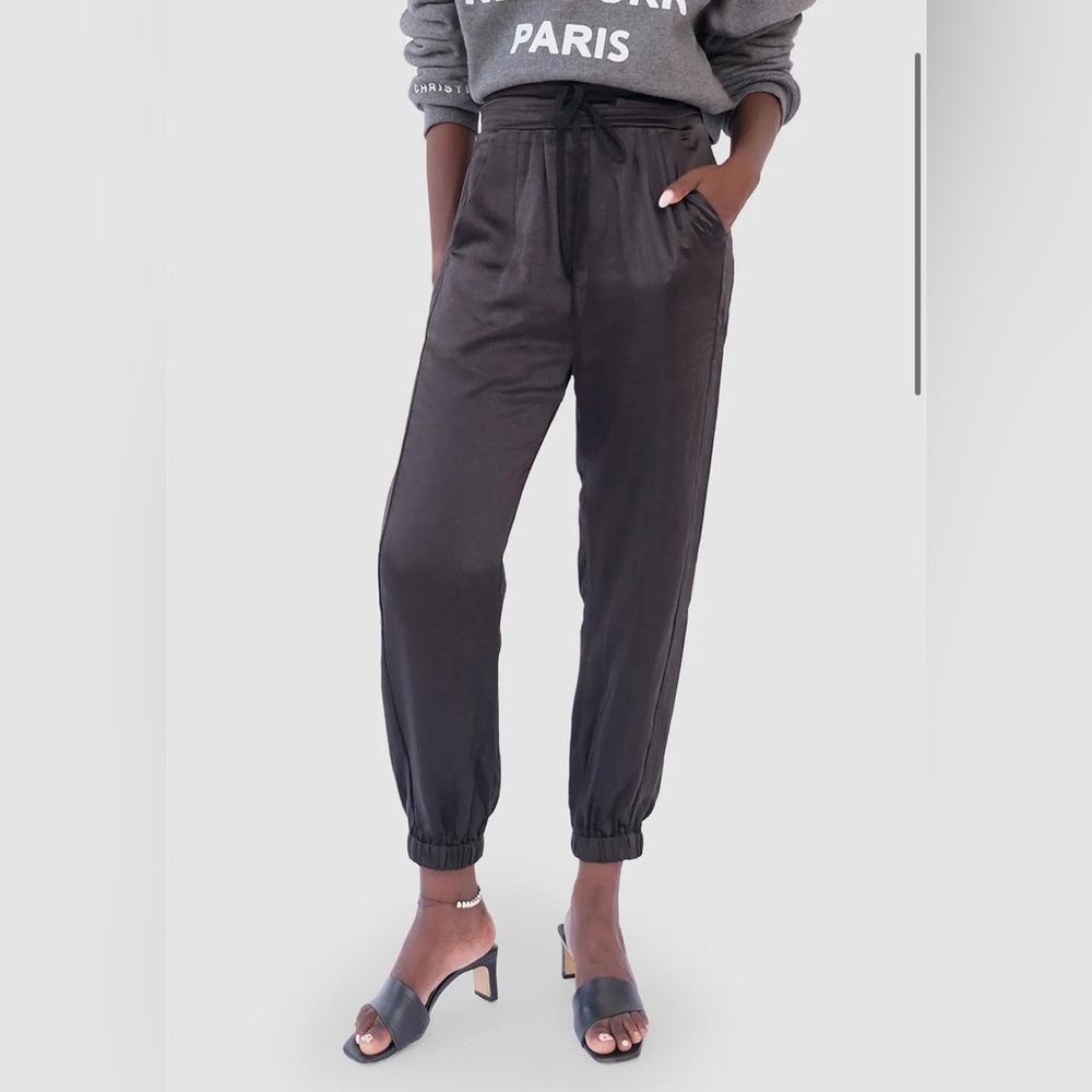 Black Designer Joggers